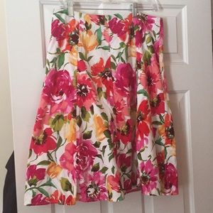 Floral Skirt